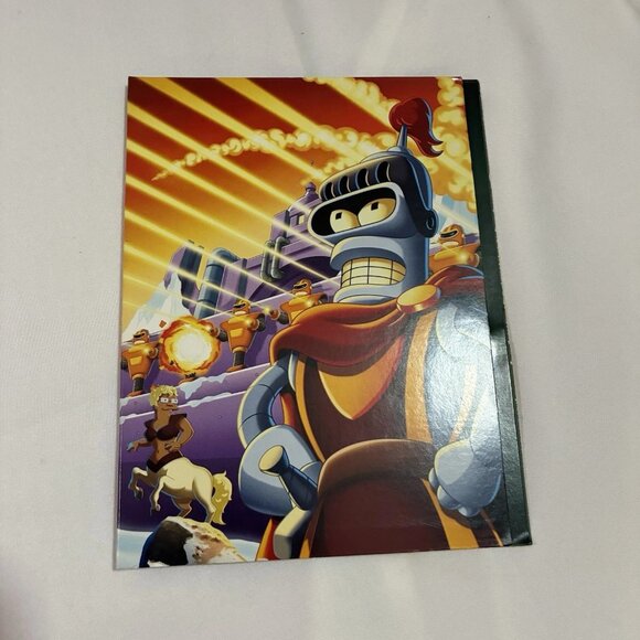 Futurama: Bender's Game + Bender's Big Score DVD+Cover+POSTCARDS+BonusDVD TESTED - Picture 9 of 13